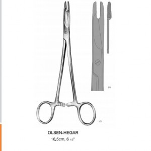 솔고 Olsen Hegar Needle Holder (가위 있는 것)