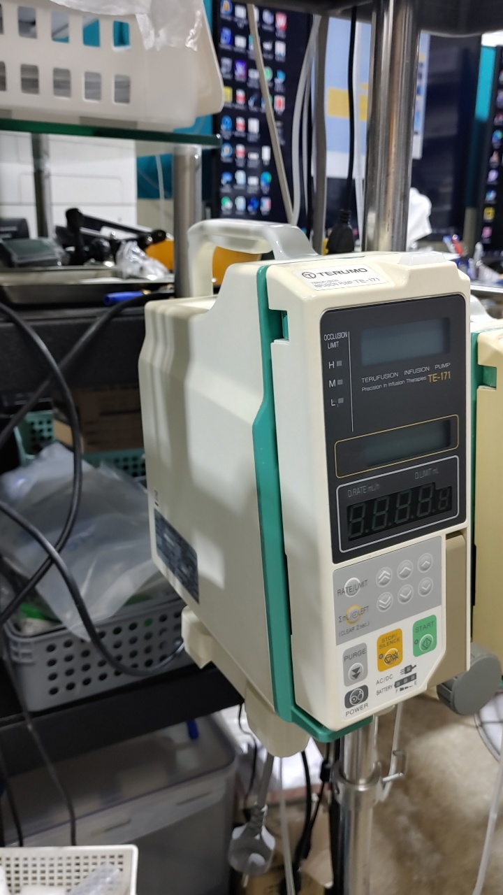 terumo infusion pump te-171