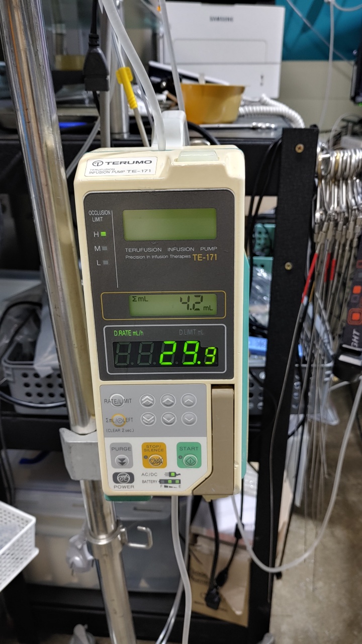 terumo infusion pump te-171