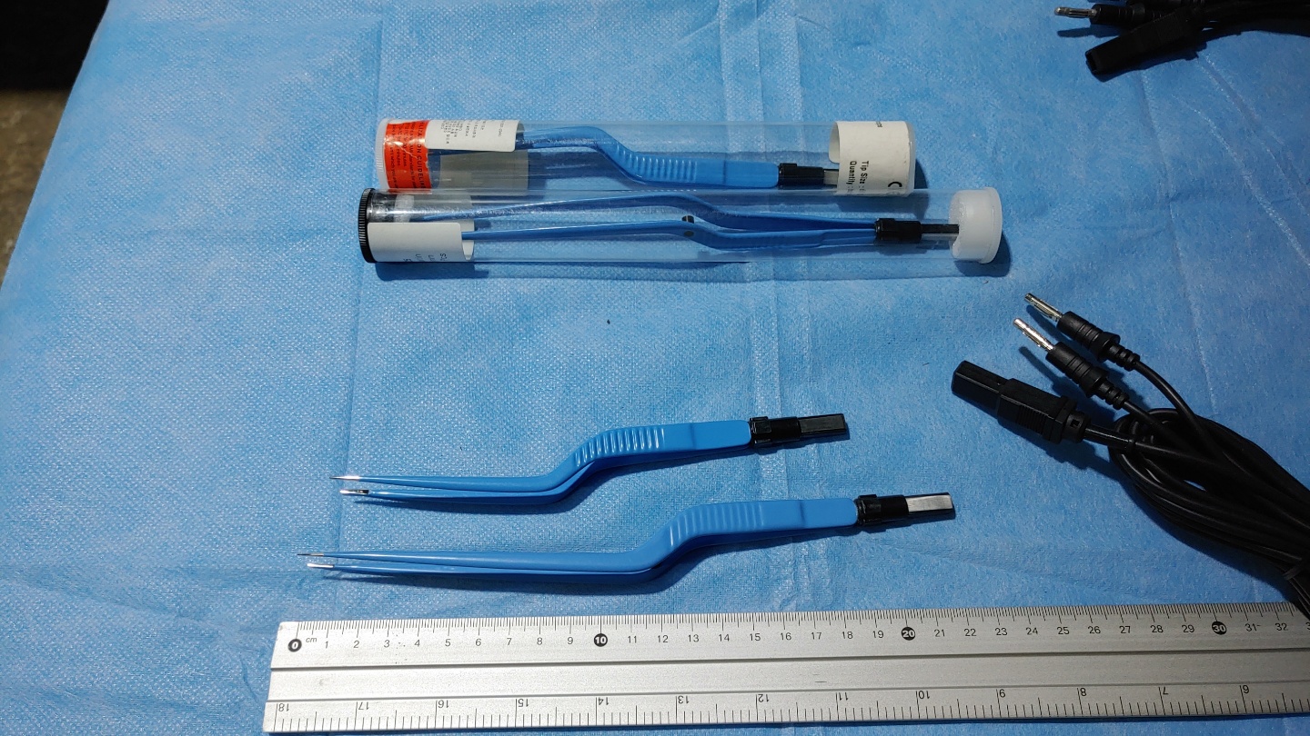 BAYONET Bipolar Forceps( Non-Stick)