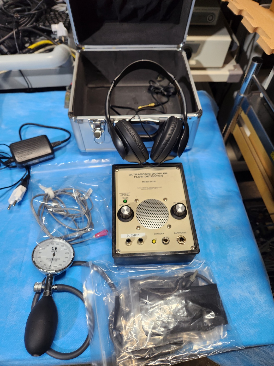 Parks Medical flat probe 동물용 도플러 혈압계