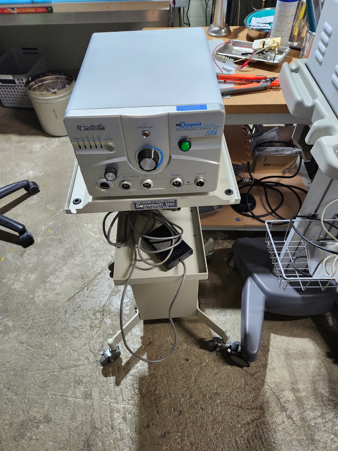 썸텍 고주파 DR OPPEL ST - 501   Radio Frequency Surgical Unit