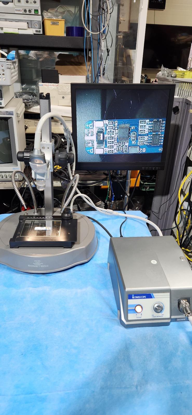 Sometech SV-55 Video Microscope System