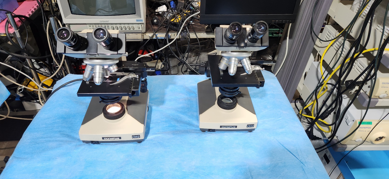 olympus CH-2 Microscope