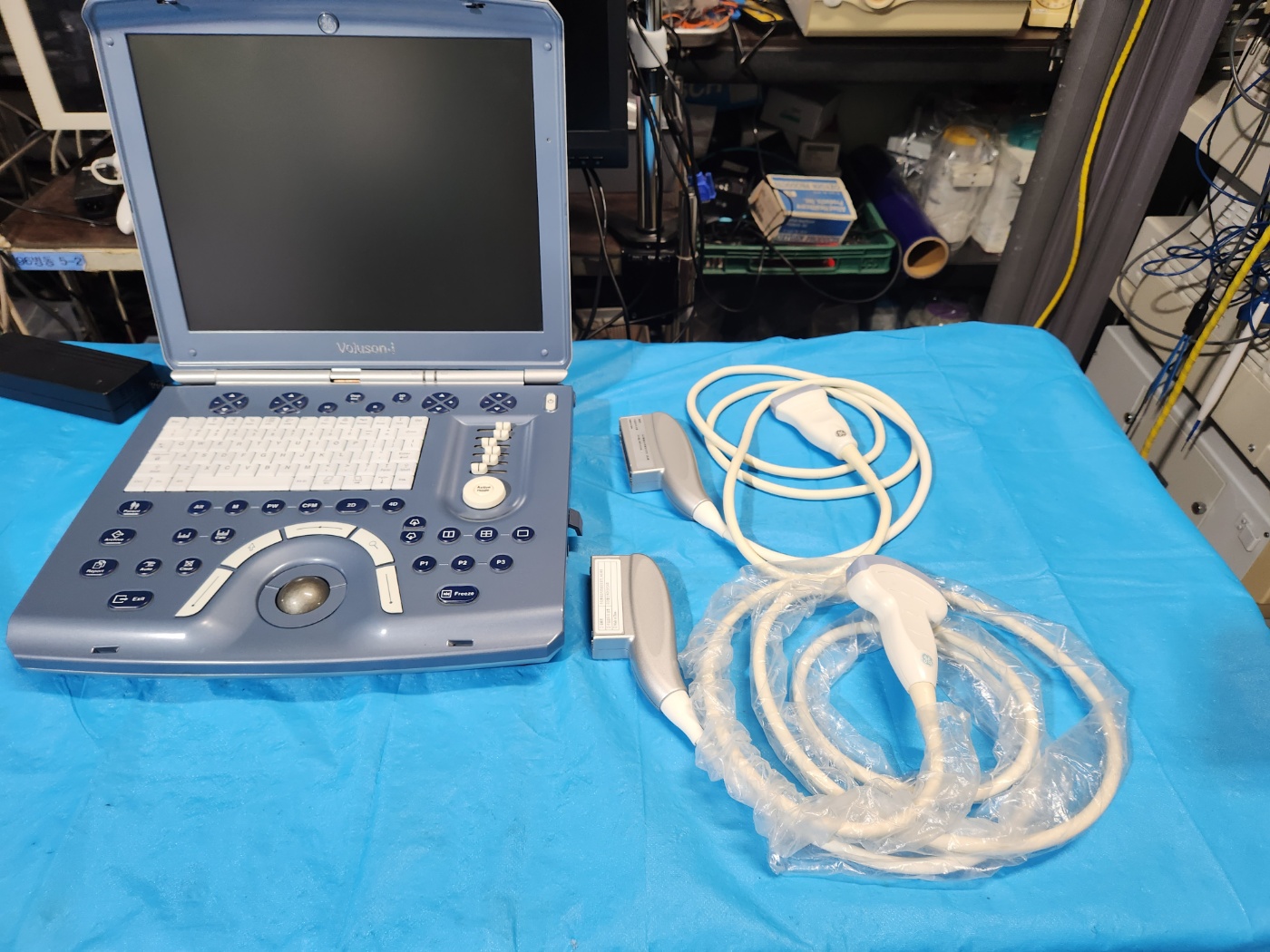 GE Voluson i Portable Ultrasound With 2 Probes