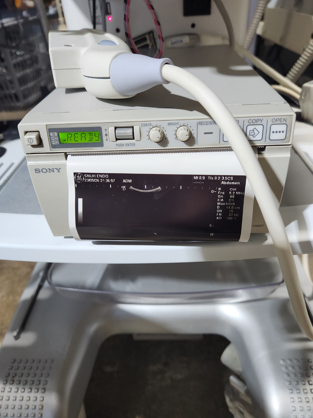 GE Vivid i Portable Ultrasound With 2 Probes