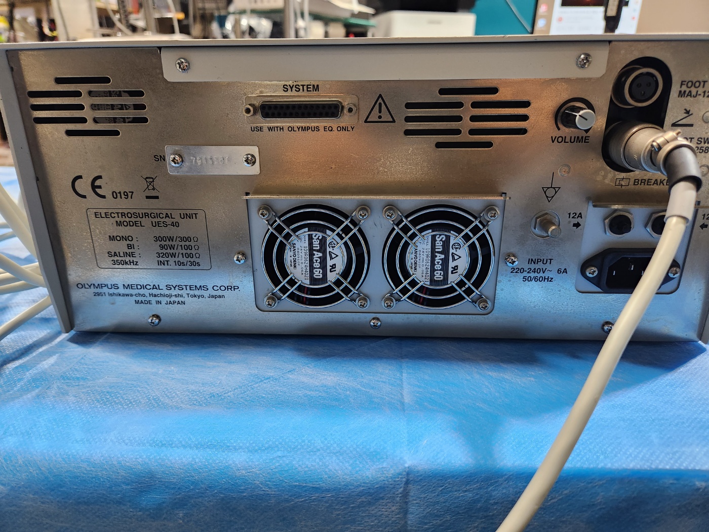 Olympus UES-40 Surgemaster Electrosurgical Unit