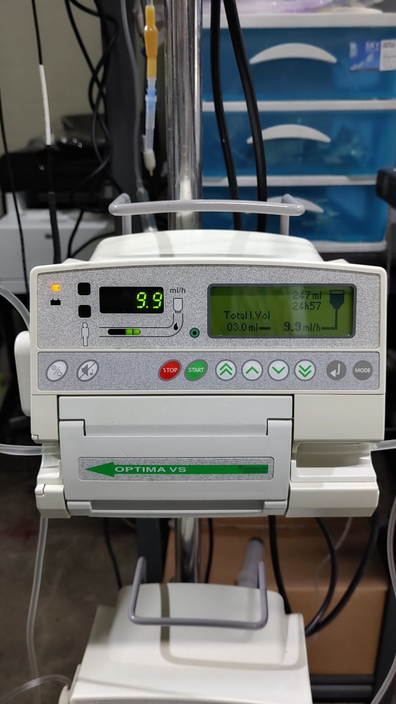 Fresenius Optima vs Infusion pump