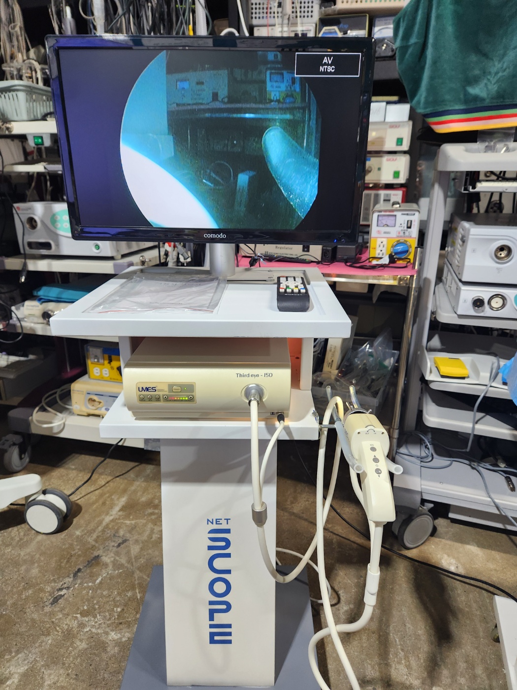 Third-eye umes endoscope system