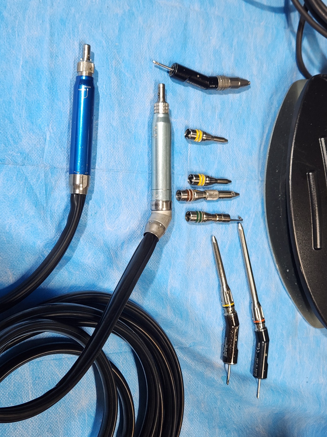 ANSPACH e MAX2 Plus Neurosurgery Drill Handpiece/Console/Attachments