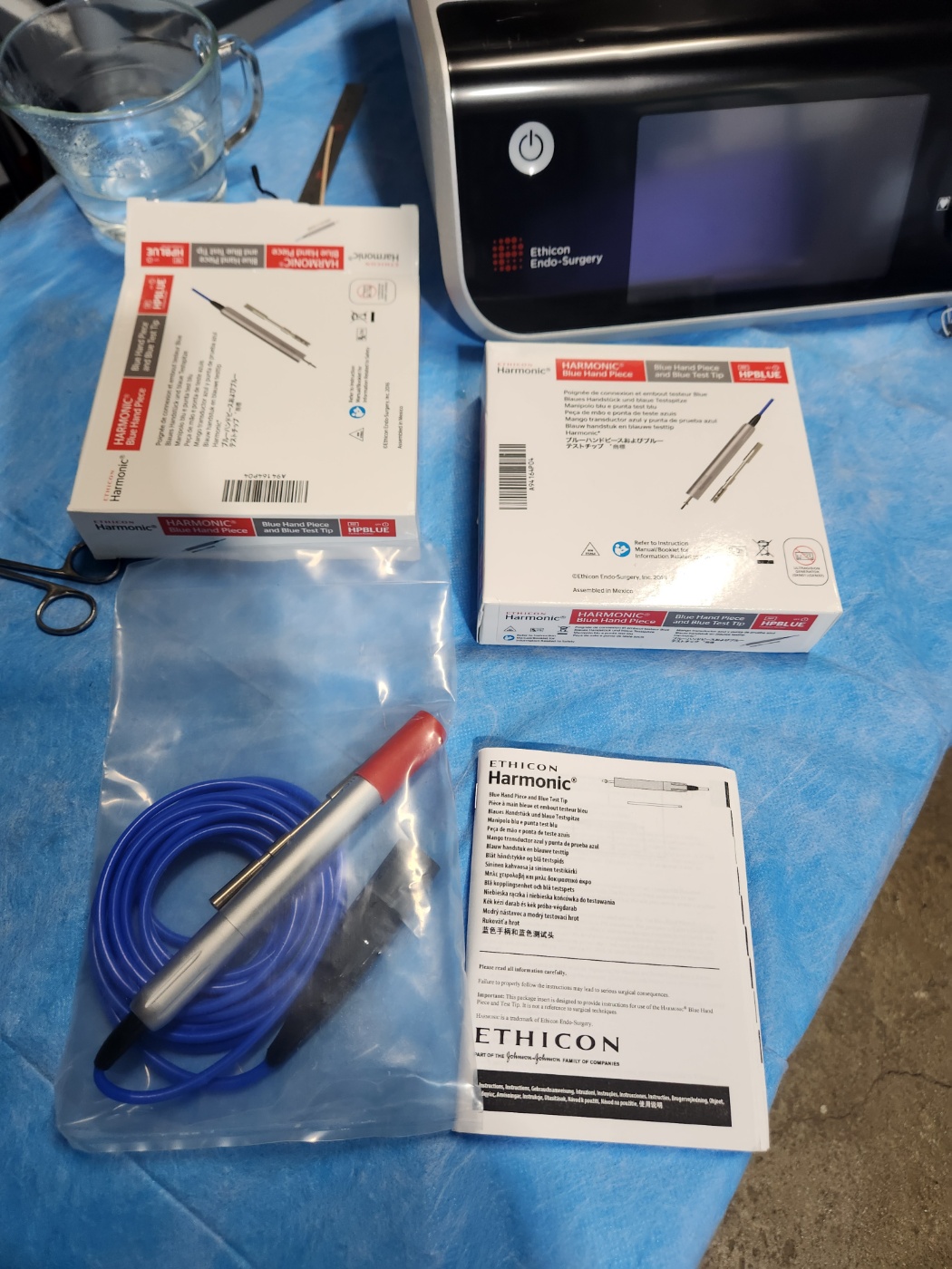 Harmonic Ethicon HPBLUE handpiece