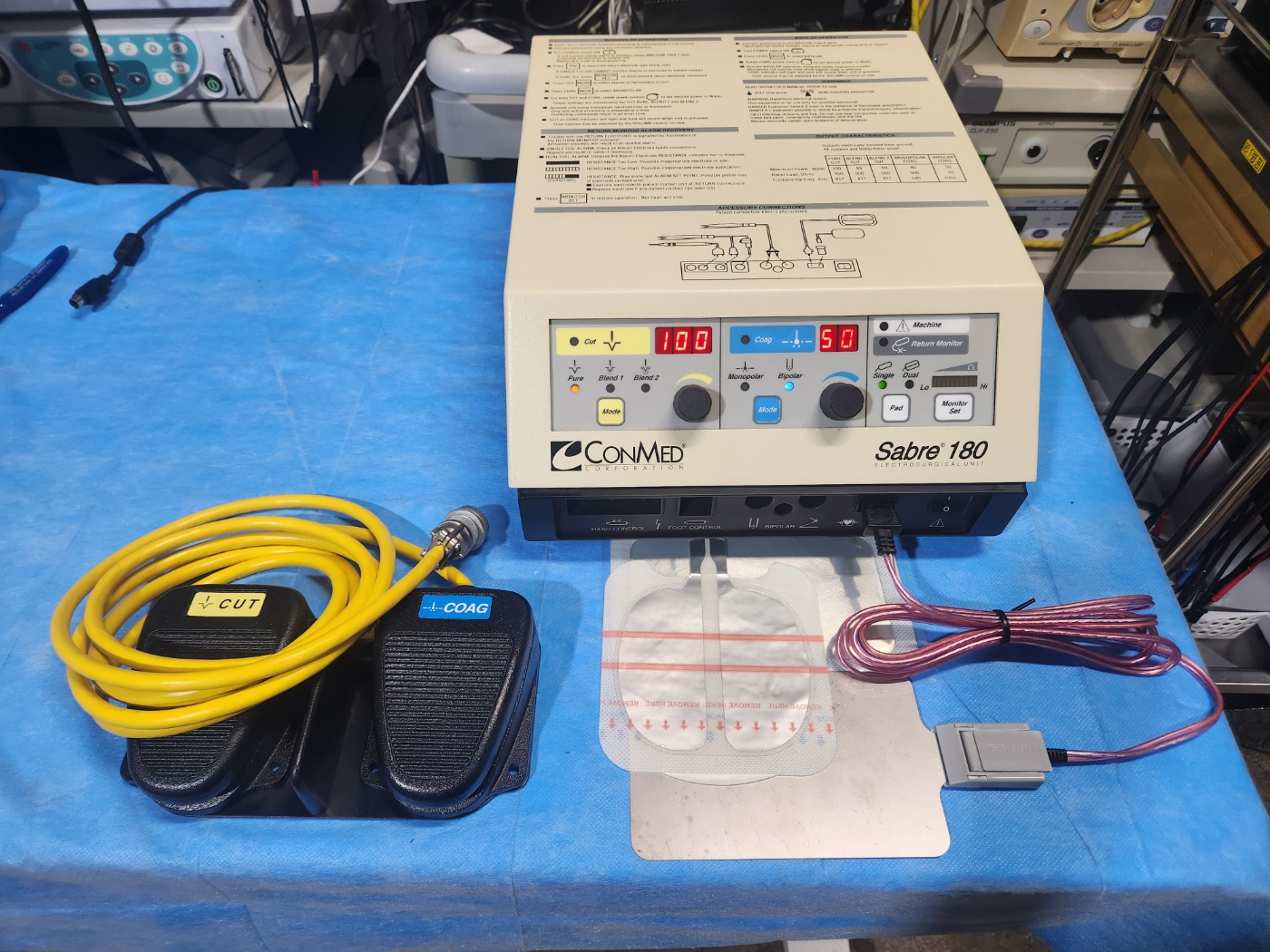 Conmed Sabre 180 Electrosurgica unit