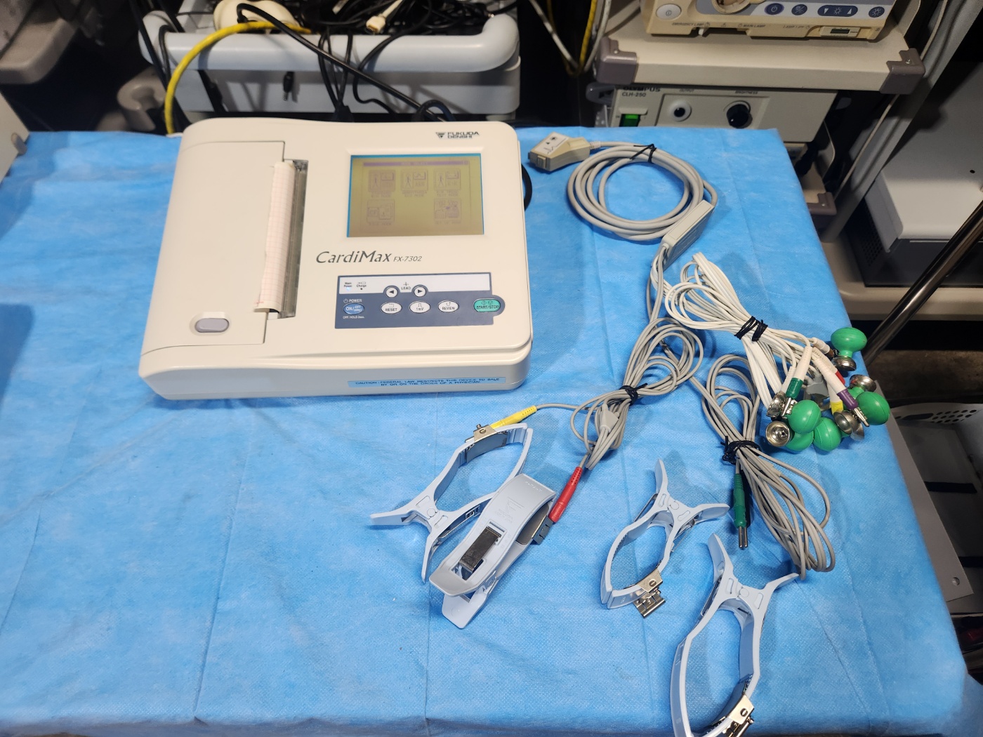 심전도검사기 CardiMax FX-7302