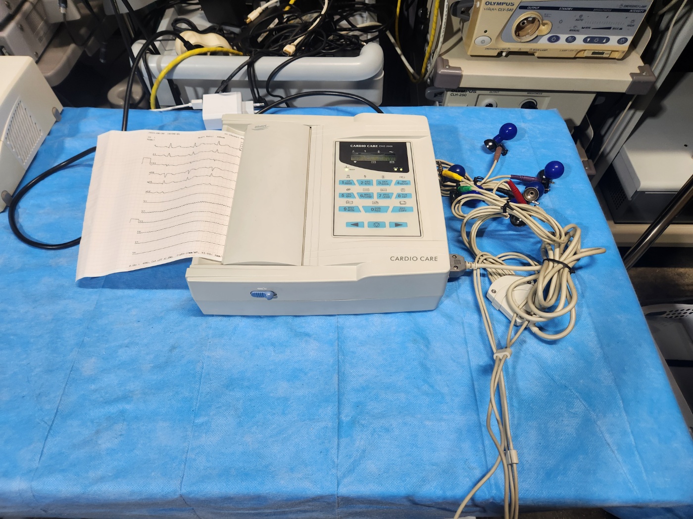 심전도검사기 CardioCare 2000