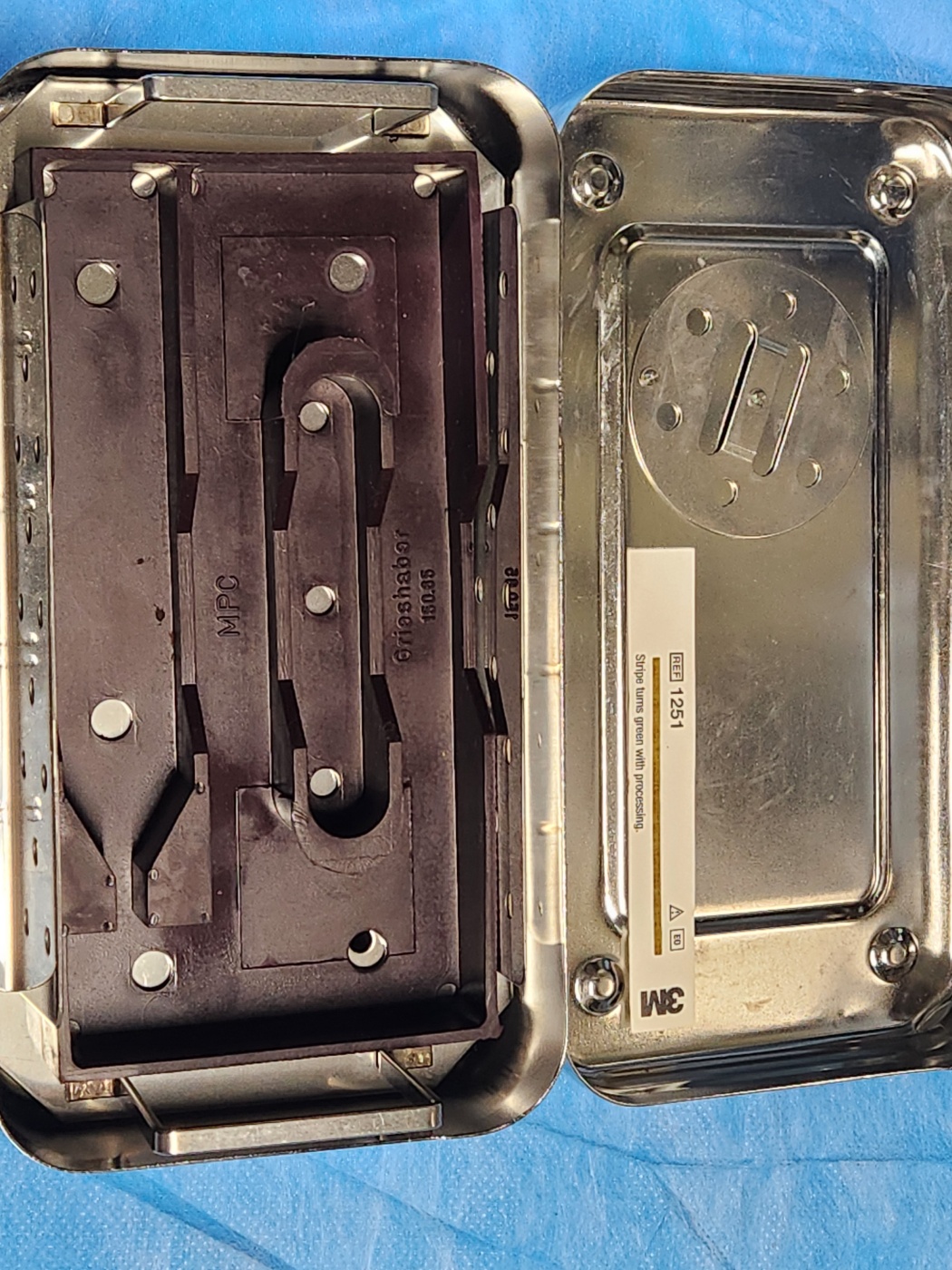 Grieshaber 150.65 Sutherland Instruments Sterilization Case