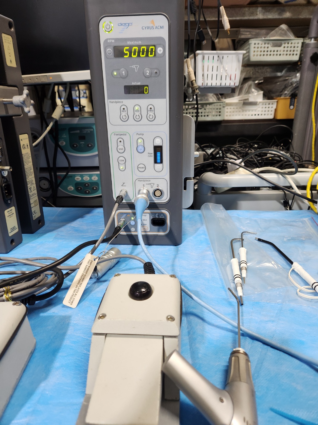 Gyrus diego PK ENT Dissector  Microdebrider system