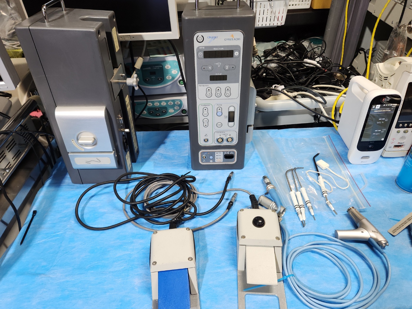 Gyrus diego PK ENT Dissector  Microdebrider system