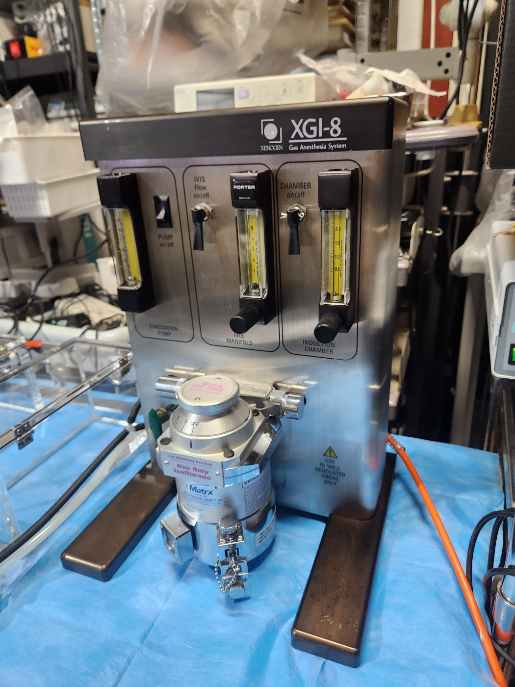 Xenogen XGI-8 Gas Anesthesia System