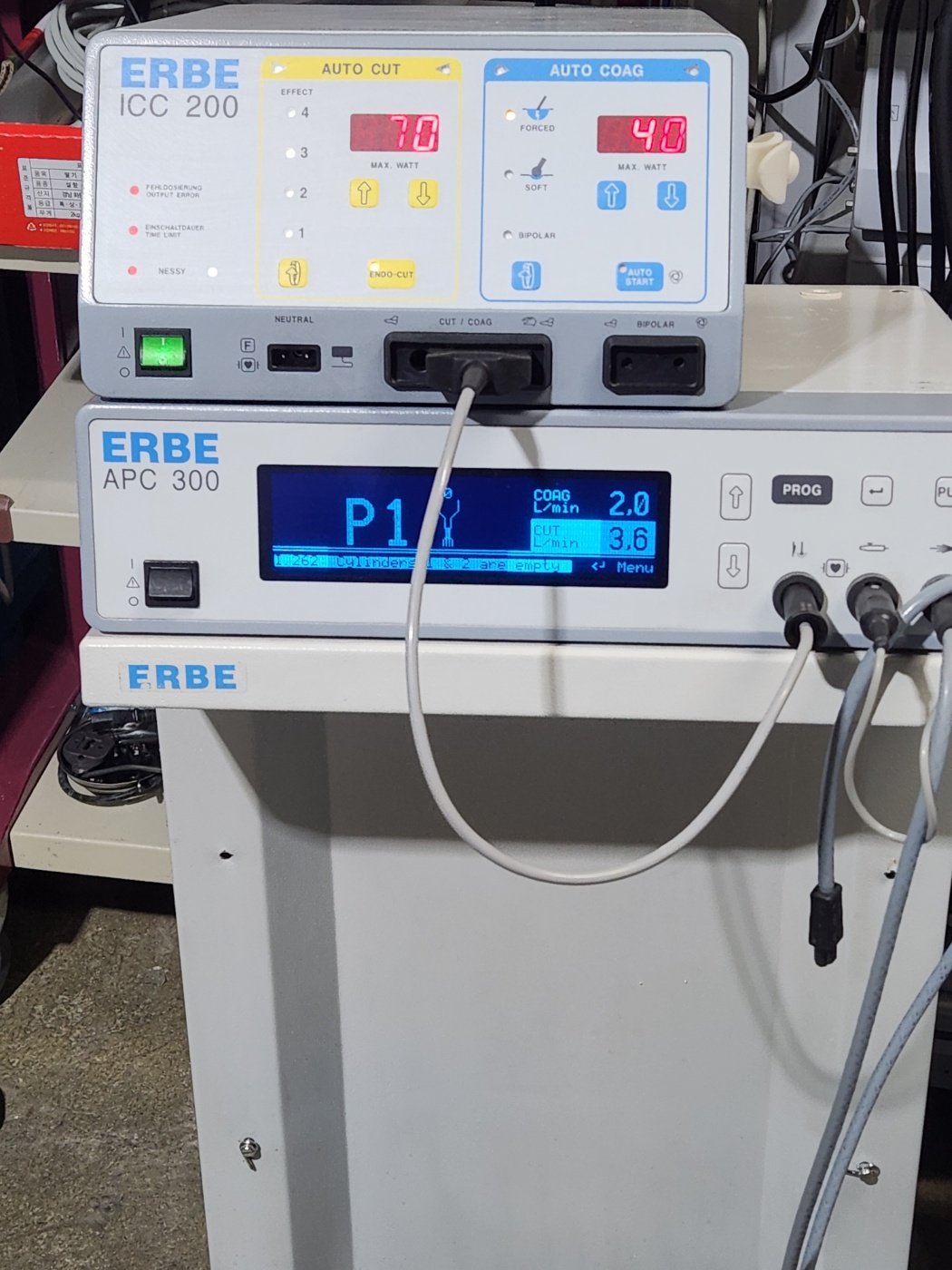 ERBE ICC 200 & ERBE APC 300