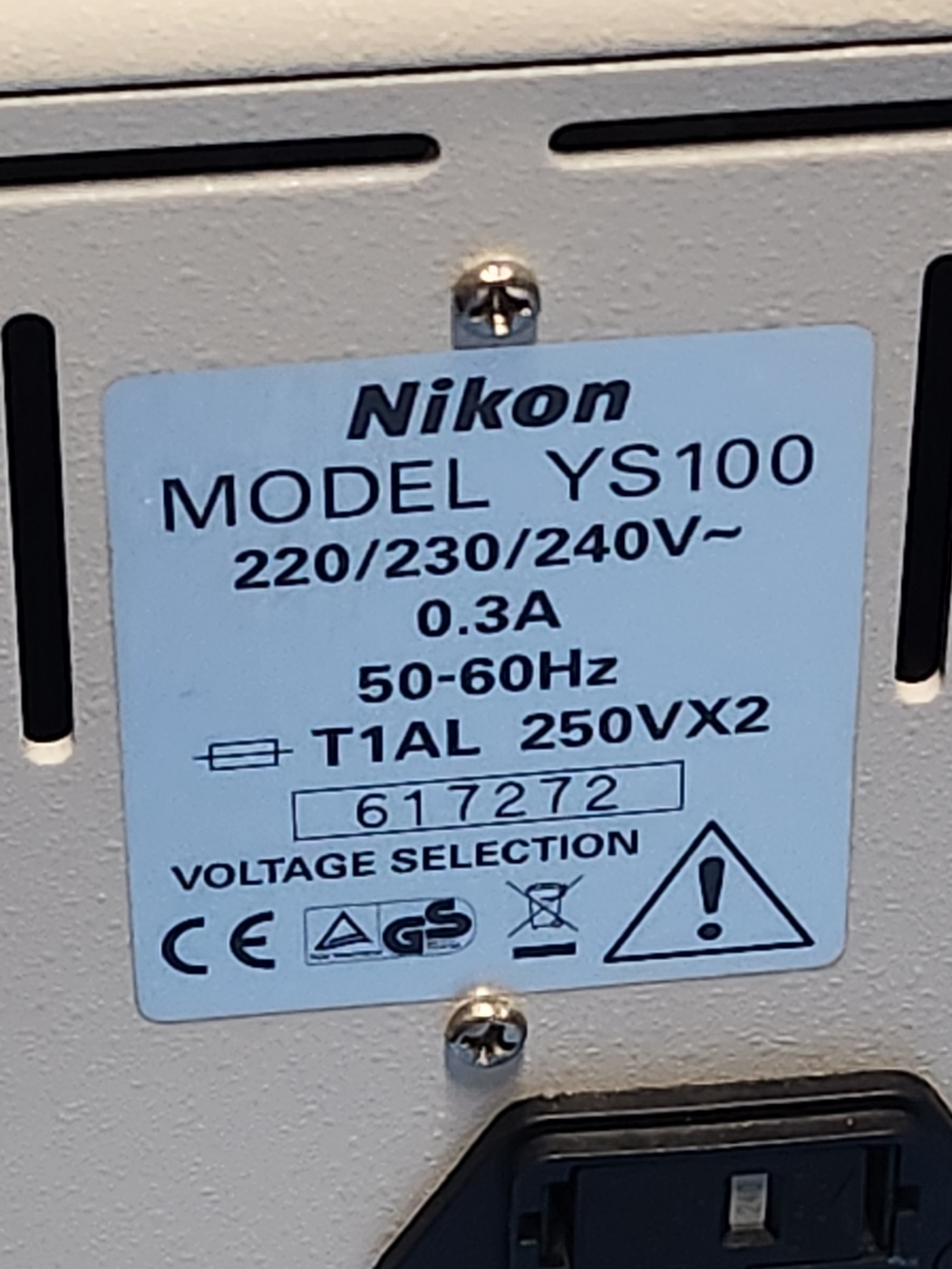 Nikon YS 100 Microscope